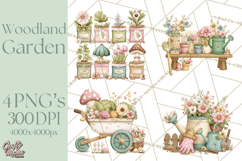 Cute Garden Animals Clipart for Spring and Summer Crafts Product Image 1