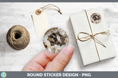 GorgeousWoodland Geode Stickers design.