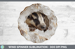 GorgeousWoodland Geode Wind Spinner design.