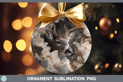 GorgeousWoodland Geode Ornament design.