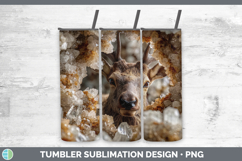 GorgeousWoodland Geode Tumbler design.