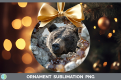 GorgeousWoodland Geode Ornament design.