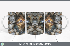 GorgeousWoodland Geode Mug Wrap design.