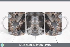 GorgeousWoodland Geode Mug Wrap design.