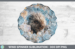 GorgeousWoodland Geode Wind Spinner design.