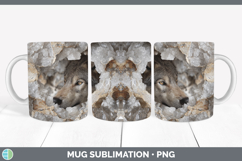 GorgeousWoodland Geode Mug Wrap design.