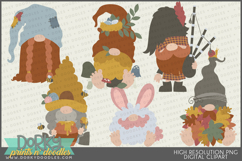 Gnome Love Clipart Bundle Product Image 10