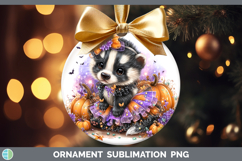 GorgeousWoodland Halloween Ornament design.
