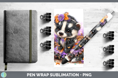 GorgeousWoodland Halloween Pen Wrap design.