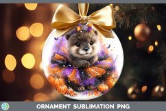 GorgeousWoodland Halloween Ornament design.