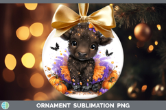 GorgeousWoodland Halloween Ornament design.