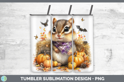 GorgeousWoodland Halloween Tumbler design.