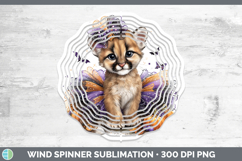 GorgeousWoodland Halloween Wind Spinner design.