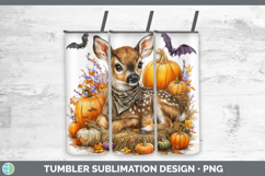 GorgeousWoodland Halloween Tumbler design.