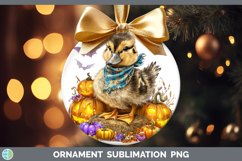GorgeousWoodland Halloween Ornament design.