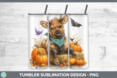 GorgeousWoodland Halloween Tumbler design.