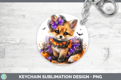 GorgeousWoodland Halloween Keychain design.