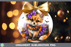 GorgeousWoodland Halloween Ornament design.