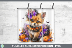 GorgeousWoodland Halloween Tumbler design.