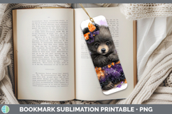 GorgeousWoodland Halloween Bookmark design.