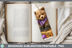 GorgeousWoodland Halloween Bookmark design.