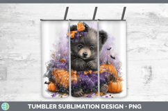 GorgeousWoodland Halloween Tumbler design.