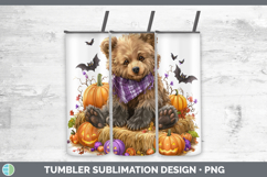 GorgeousWoodland Halloween Tumbler design.
