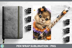 GorgeousWoodland Halloween Pen Wrap design.