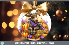 GorgeousWoodland Halloween Ornament design.