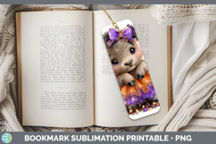 GorgeousWoodland Halloween Bookmark design.