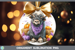 GorgeousWoodland Halloween Ornament design.