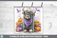 GorgeousWoodland Halloween Tumbler design.