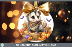 GorgeousWoodland Halloween Ornament design.