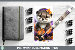GorgeousWoodland Halloween Pen Wrap design.