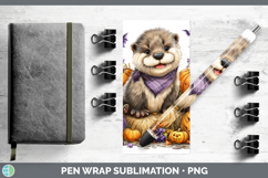 GorgeousWoodland Halloween Pen Wrap design.