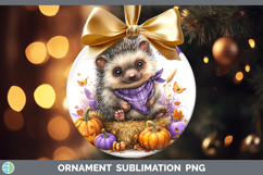 GorgeousWoodland Halloween Ornament design.
