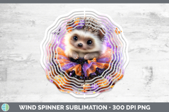 GorgeousWoodland Halloween Wind Spinner design.