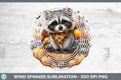 GorgeousWoodland Halloween Wind Spinner design.
