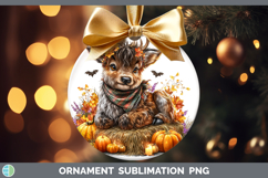 GorgeousWoodland Halloween Ornament design.