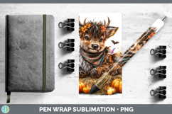 GorgeousWoodland Halloween Pen Wrap design.