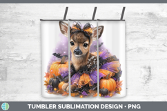 GorgeousWoodland Halloween Tumbler design.