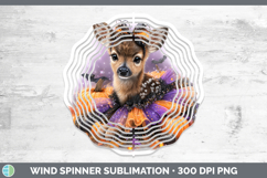 GorgeousWoodland Halloween Wind Spinner design.