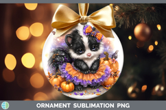 GorgeousWoodland Halloween Ornament design.