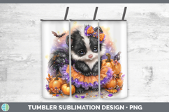 GorgeousWoodland Halloween Tumbler design.