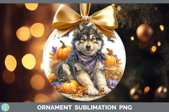 GorgeousWoodland Halloween Ornament design.