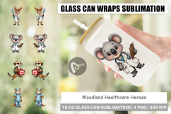 Healthcare Heroes Glass Can Product Image 1