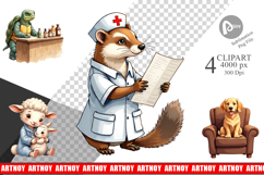 Healthcare Heroes Clipart Product Image 1