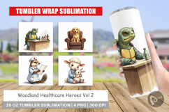 Healthcare Heroes Tumbler Product Image 1