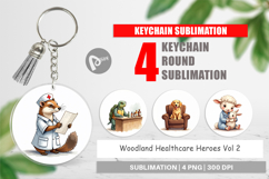 Healthcare Heroes Keychain Product Image 1