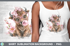 GorgeousWoodland Pink Bubble Gum Shirt design.